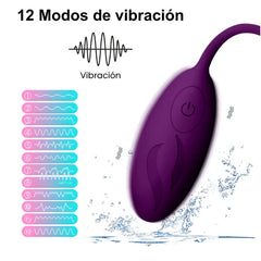 Bala Vibradora con Colita a Control Remoto Colores Variados