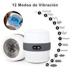 Masturbador de Pene Automático con Calentador