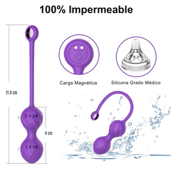 Vibrador Tipo Bala con Control Remoto por Aplicación TD020