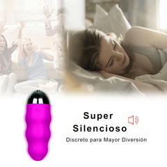 Bala Vibradora Tipo Huevo con 10 Velocidades a Control Remoto