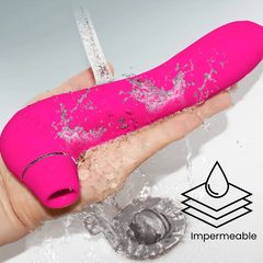 Vibrador con Succionador de Clítoris GM11