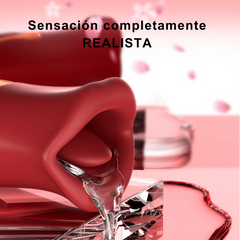 Vibrador de Succión de Clítoris Tipo Boca con Estimulador de lengua y pezones RF08