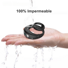 Anillo Vibrador Retardante de Eyaculación para Pene y Testiculos con Estimulador de Clítoris