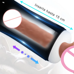 Copa Masturbadora Automática para Hombres con 7 Niveles de Succión y Estimulación