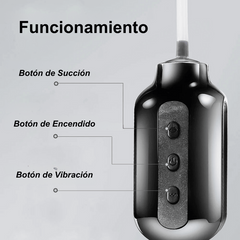 Bomba Masturbadora Automática con Succionador para Pene