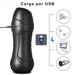Copa Masturbadora Automática para Hombre con 3 Modos de Succión y Vibración
