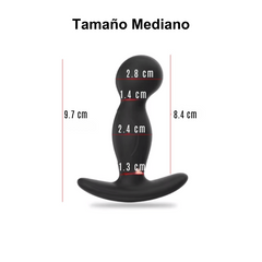 Masajeador de próstata Tipo Tapón con 3 Tamaños por Etapa AP03