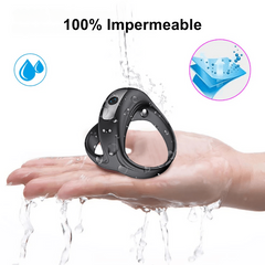 Anillo Vibrador Retardante de Eyaculación con 10 Estilos de Vibración