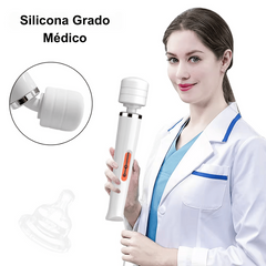 Masajeador de Clítoris Vibrador Varita Grande con Cabeza Flexible AV024