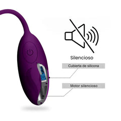 Bala Vibradora con Colita a Control Remoto Colores Variados