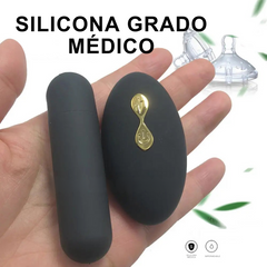 Mini Bala Vibradora de 10 cm Estimuladora de Clítoris con Control Remoto