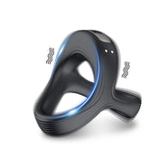 Anillo Vibrador Retardante de Eyaculación con 10 Estilos de Vibración
