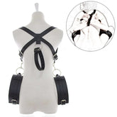 Arnés de Restricción BDSM con Esposas para Muñecas