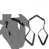 Arnés de Sujeción BDSM para Inmovilización de Piernas con Sujeción en Cuello