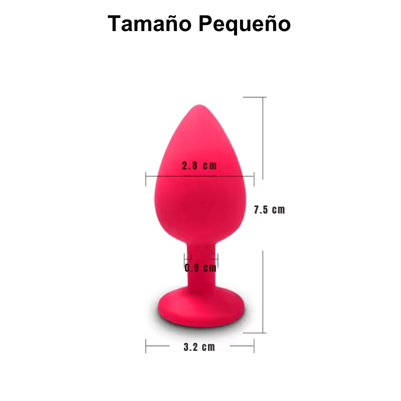Comprar Plug Anal Rosa Tamaos Chico Mediano Grande con Base de Diamante AP+ZD - GummyBear Sexshop Comprar Plug Anal Rosa Tamaos Chico Mediano Grande con Base de Diamante AP+ZD - GummyBear Sexshop