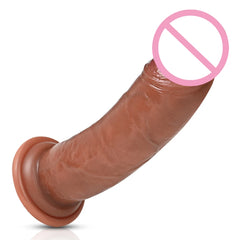 Dildo con Textura Realista de 3 Tamaños Distintos con Ventosa